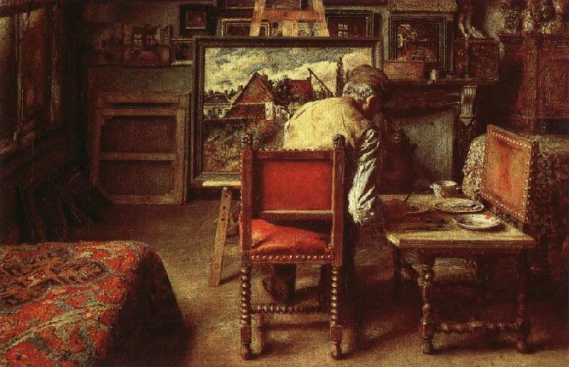 Henri De Braekeleer The Restorer oil painting image